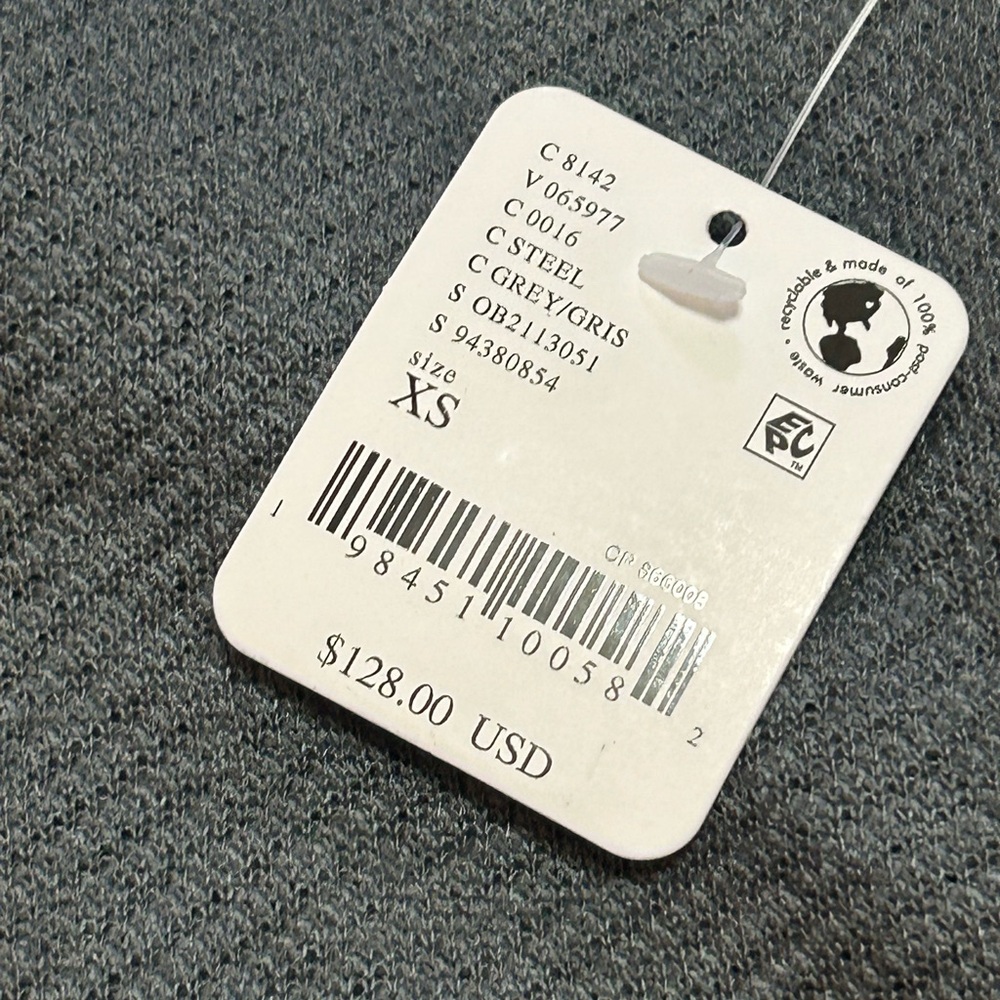 Free people - Free Est Milley Reversible Set Size:XS Color:Gray NWT - Picture 6 of 8